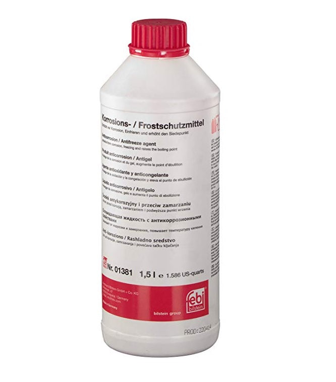 Антифриз FEBI BILSTEIN концентрат червен, G12, 1.5л