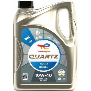 Моторно масло Total Quartz 7000, Diesel10W40, 4л